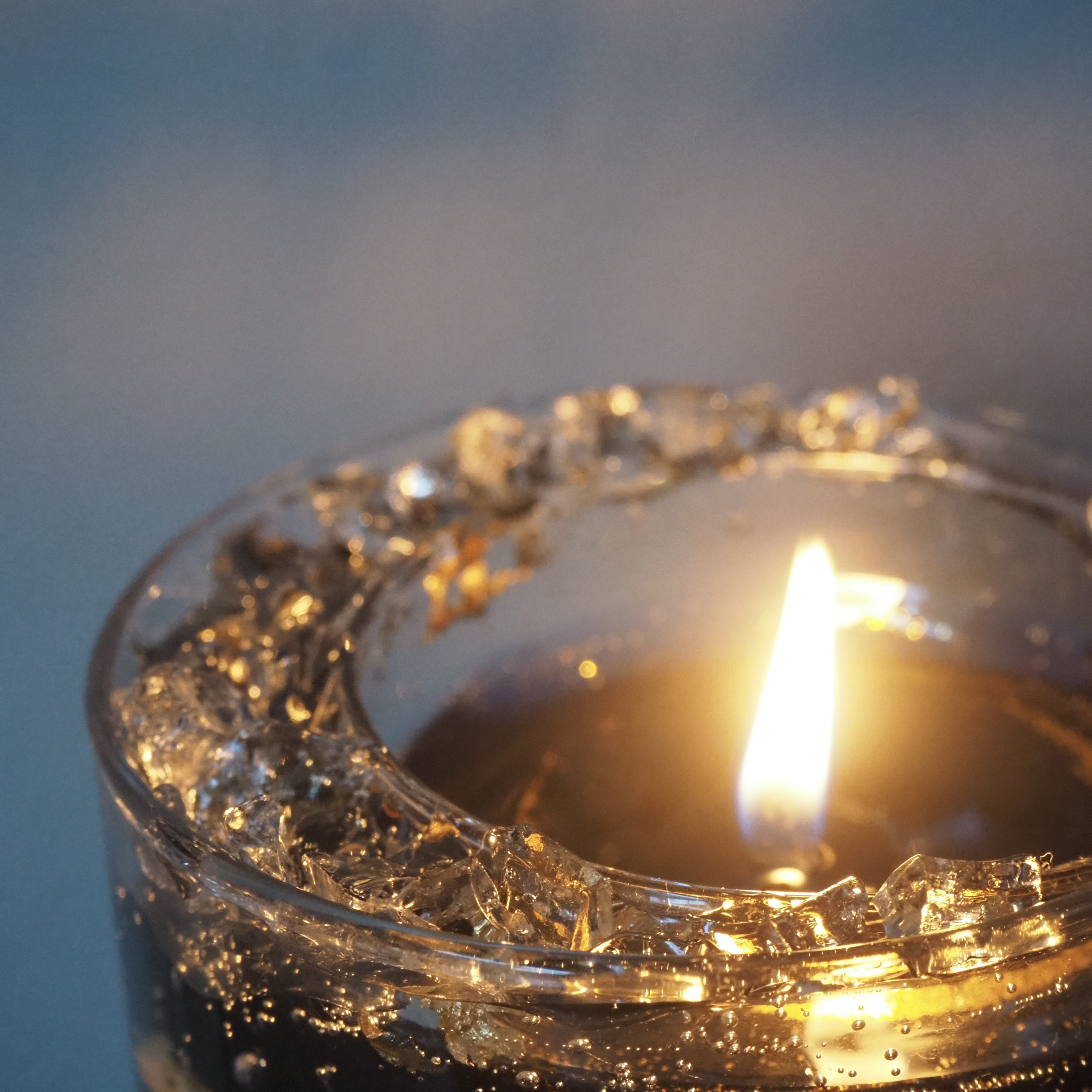 月と星　アロマキャンドル